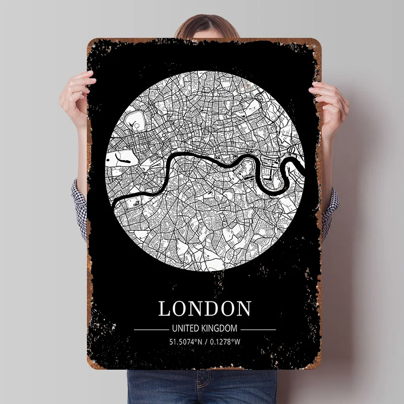 Retro Gaming London - Mapa de la Ciudad de Londres