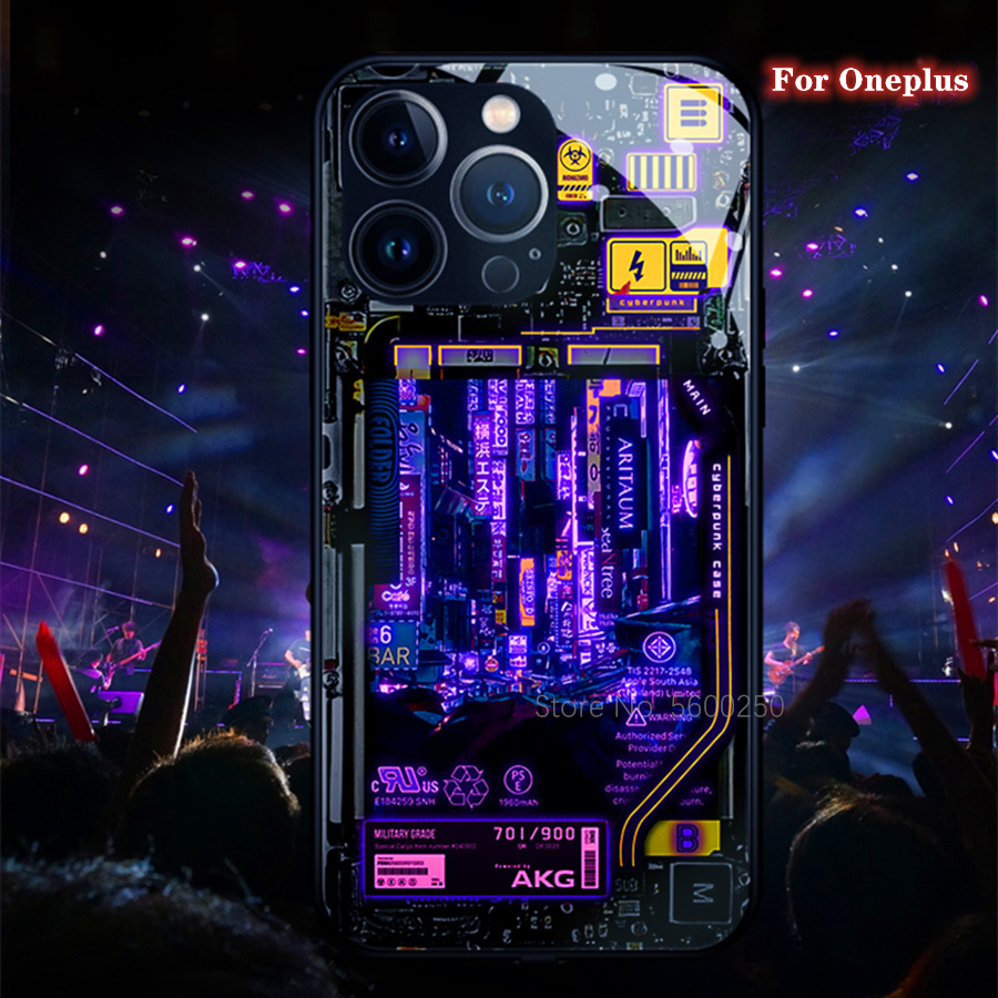 Retro Gaming Case - Funda de teléfono luminosa inteligente estilo