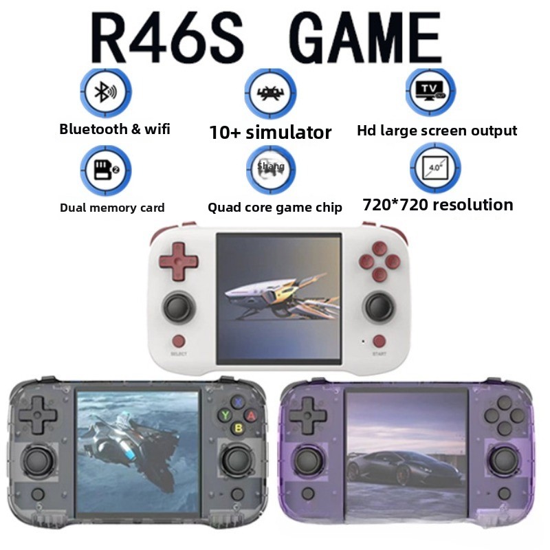 Retro Handheld Console - Consola de juegos portátil Retro R46S