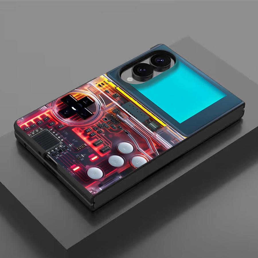 Retro Gaming On Phone - Funda Protectora para Teléfono con Diseño