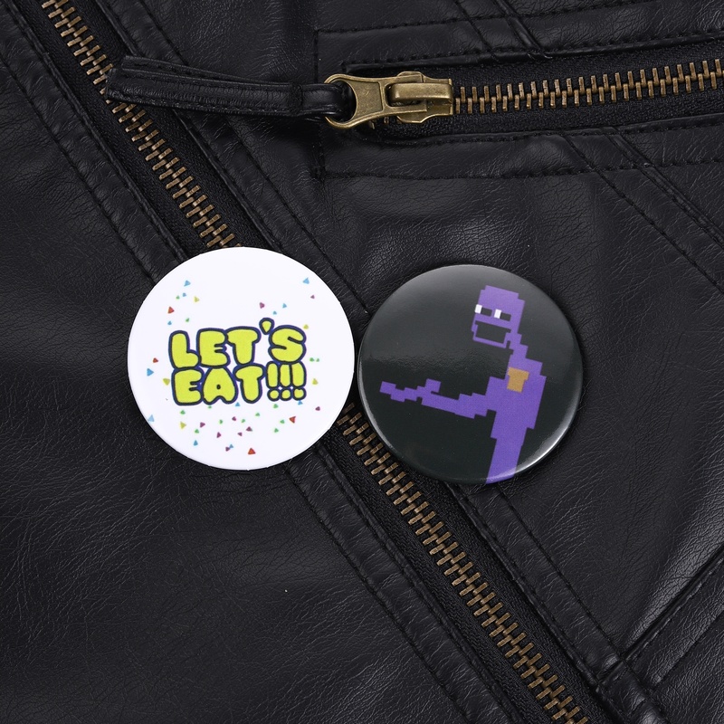 Retro Gaming Case - Pin de Personaje Morado del Antagonista