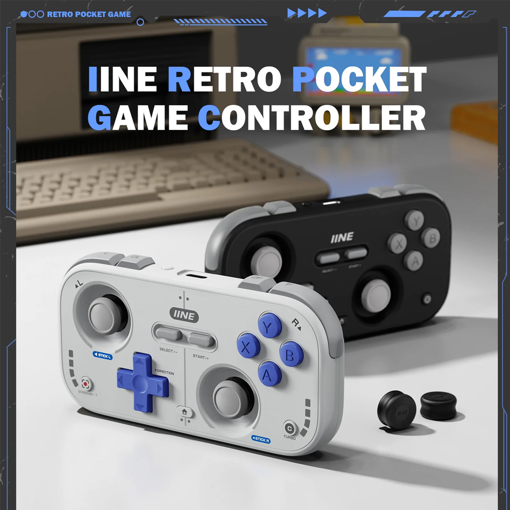 Retro Gaming Realm - Mini Controlador de Juegos Retro IINE