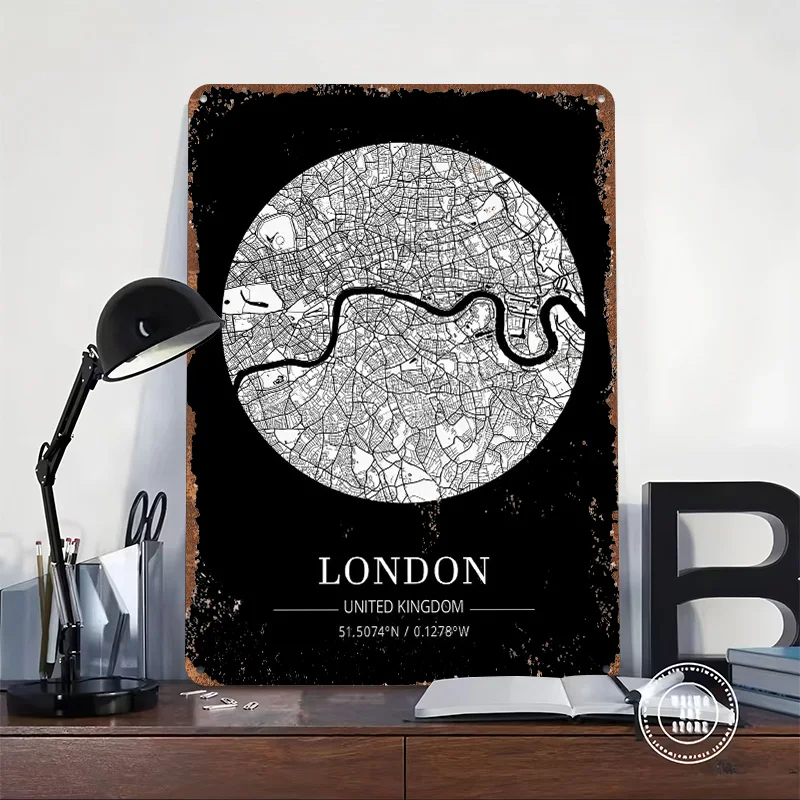 Mapa de la Ciudad de Londres e - Retro Gaming London reseña y precio