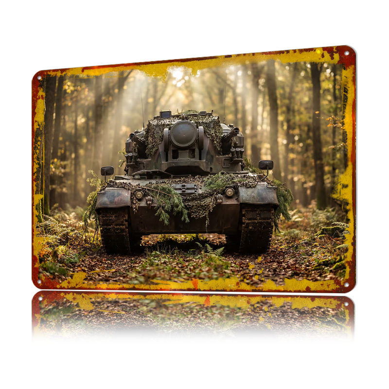 Póster de Tanque Camuflado en  - Retro Gaming At Home reseña y precio