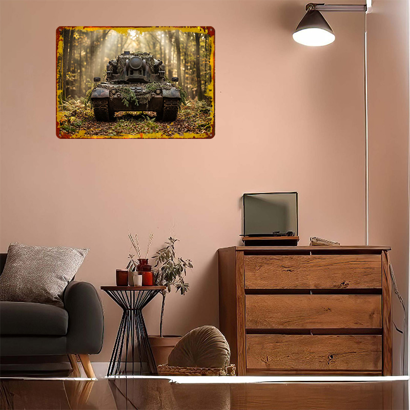 Póster de Tanque Camuflado en  - Retro Gaming At Home reseña y precio
