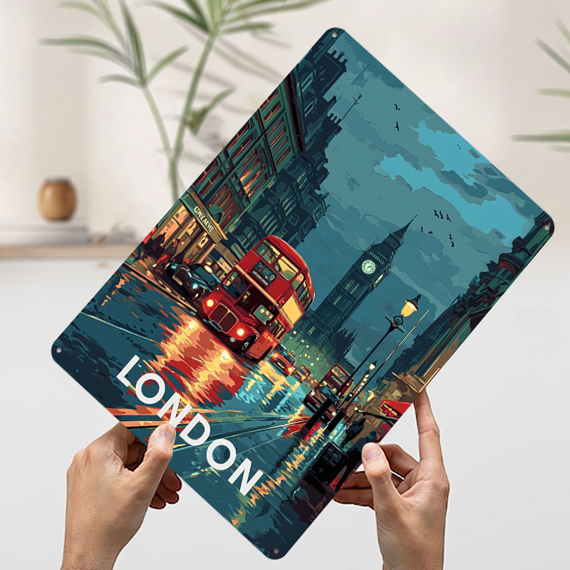 Póster de Metal del Big Ben de - Retro Gaming London reseña y precio