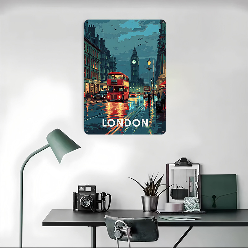 Póster de Metal del Big Ben de - Retro Gaming London reseña y precio