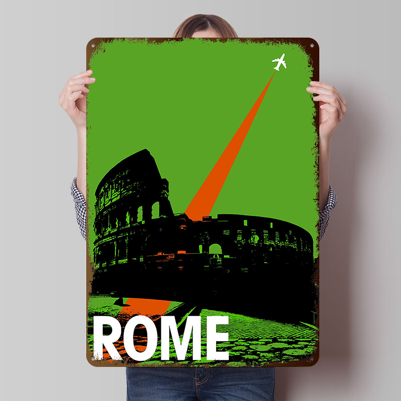 Póster de Metal de viaje de Ro - Retro Gaming At Home reseña y precio