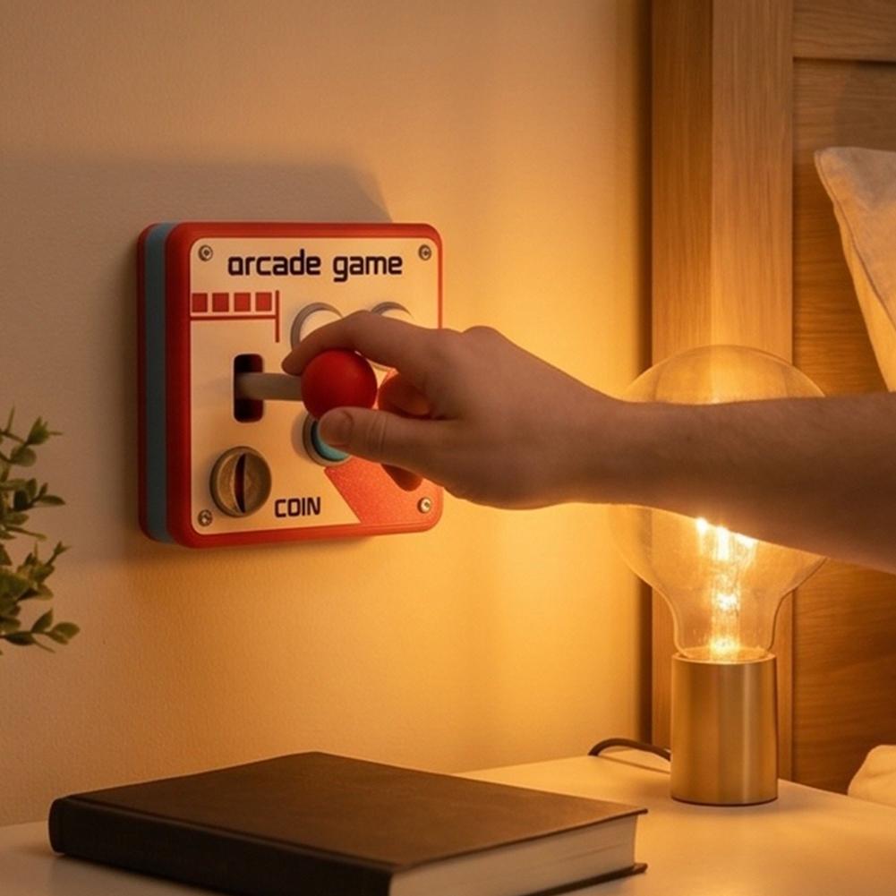Panel de Interruptores Retro A - Retro Gaming Decor reseña y precio
