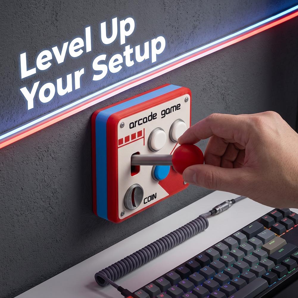 Panel de Interruptores Retro A - Retro Gaming Decor reseña y precio