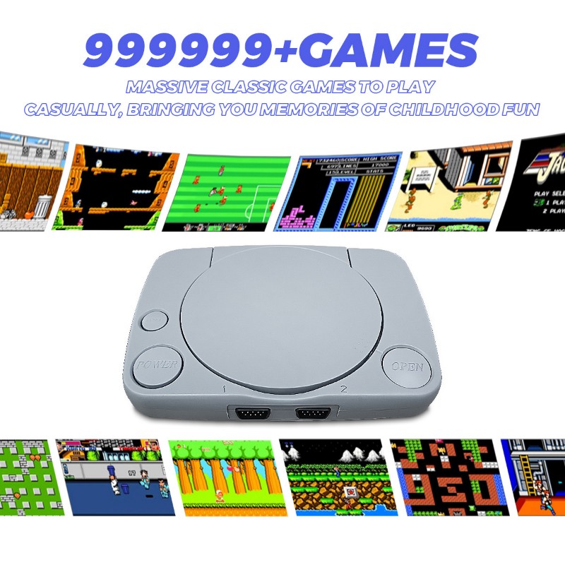 Diseño de consola enchufable F - Retro Gaming Handheld reseña y precio