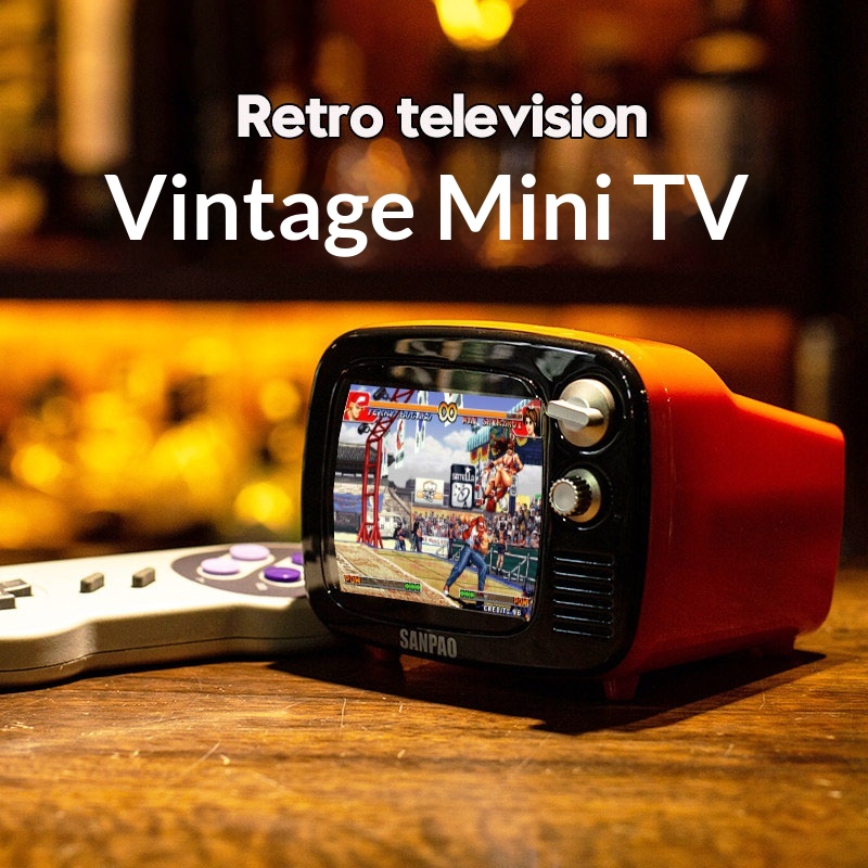 Mini TV Retro para Juegos, con - Retro Gaming For Tv reseña y precio