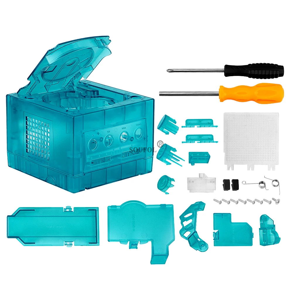 Funda de repuesto azul hielo p - Retro Gaming Handheld reseña y precio