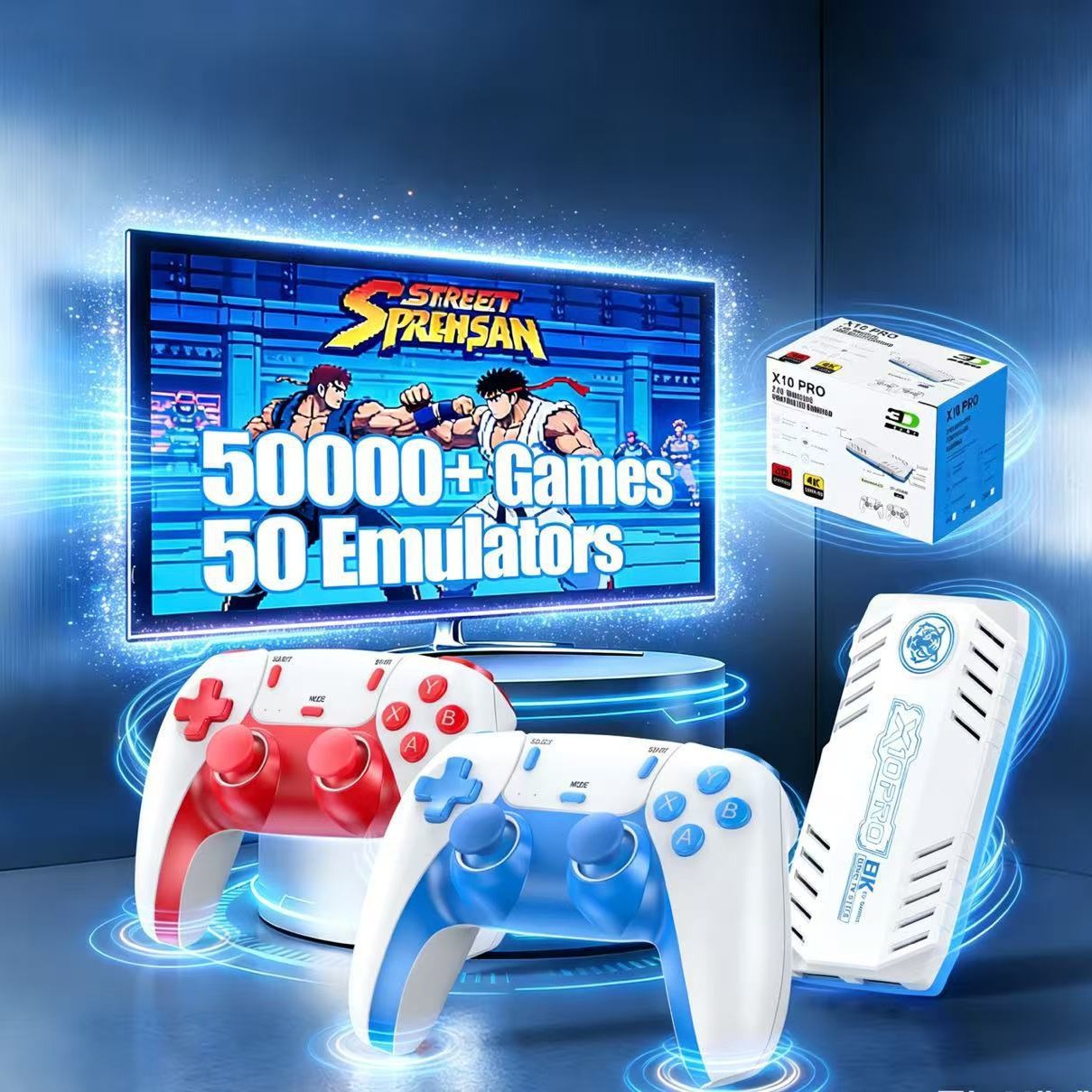 Consola de Juegos Retro X10 PR - Retro Gaming For Tv reseña y precio