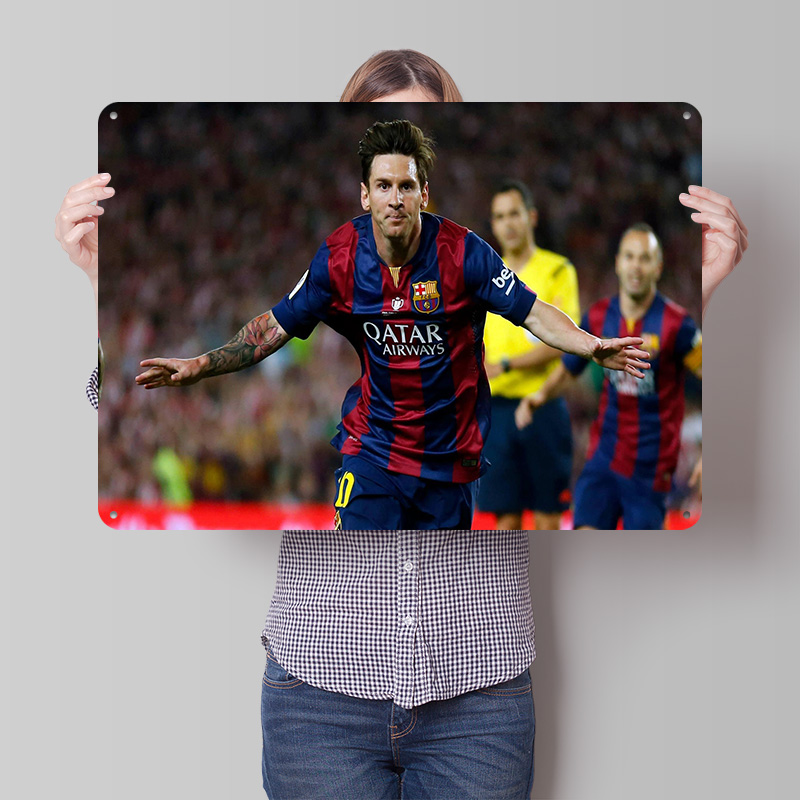 Póster Impreso de Fútbol de Li - Retro Gaming At Home reseña y precio