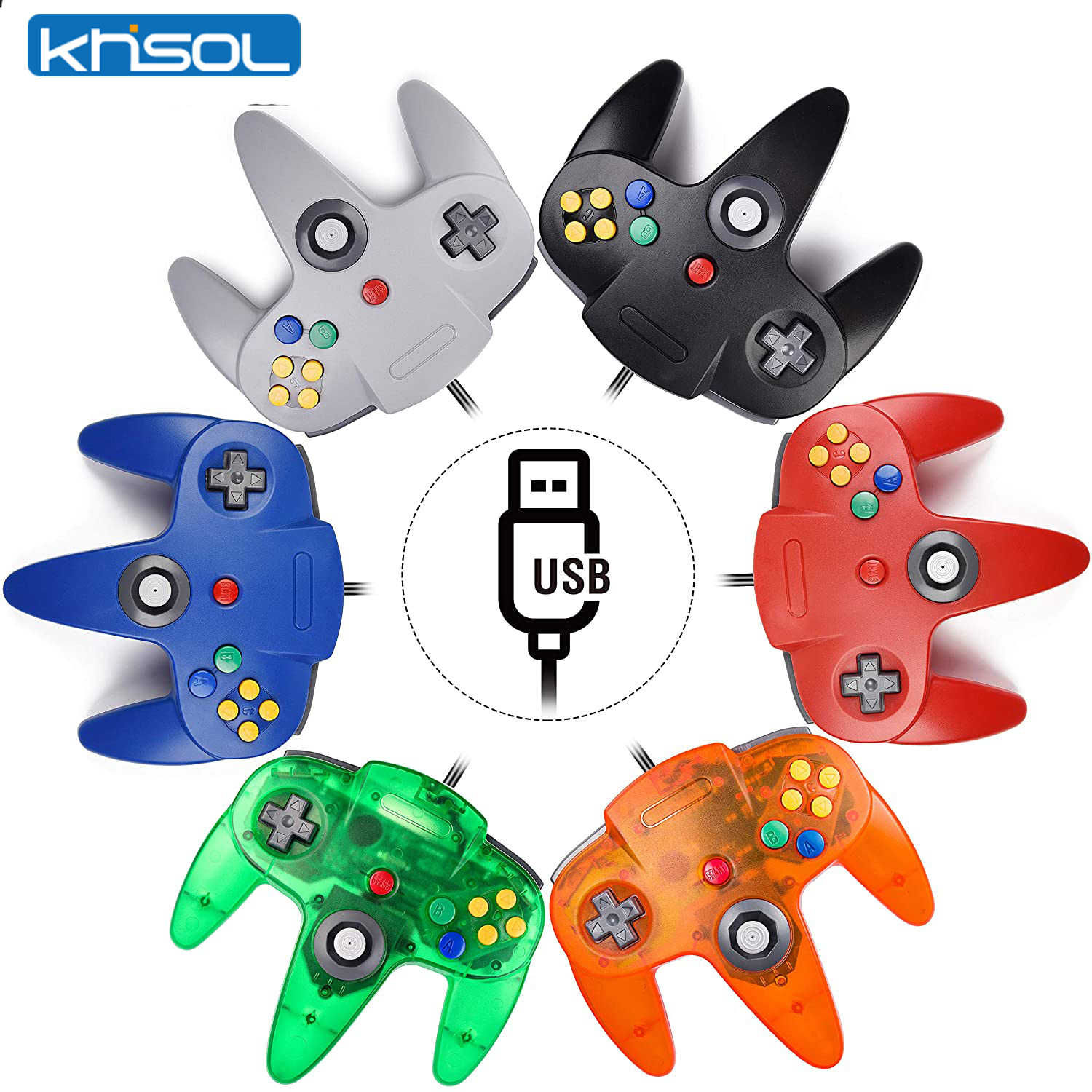 Controlador N64 clásico USB co - Retro Gaming Realm reseña y precio
