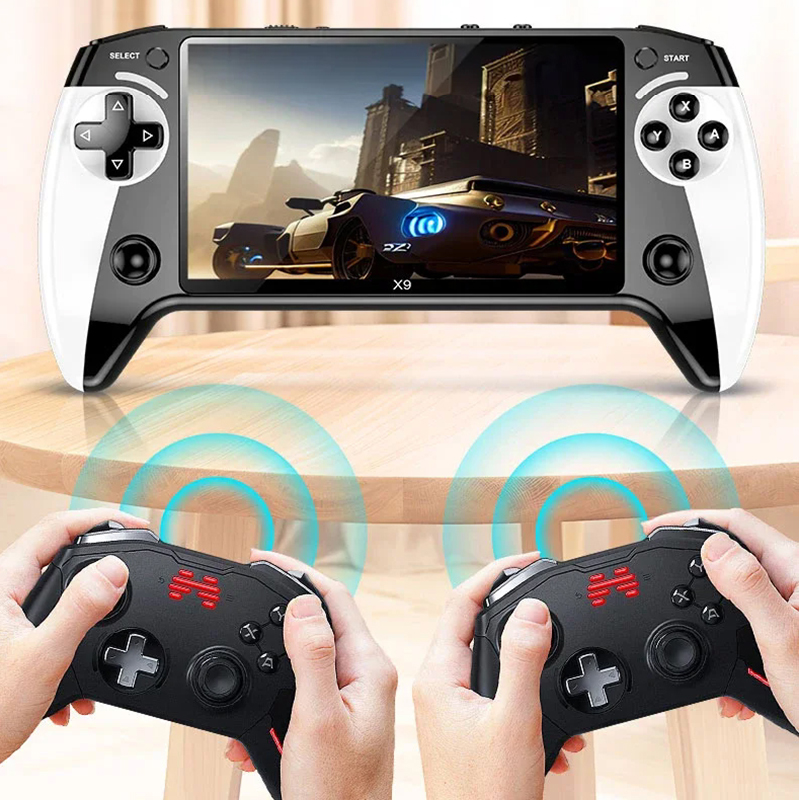 Consola de Juegos Portátil X9  - Retro Gaming For Tv reseña y precio