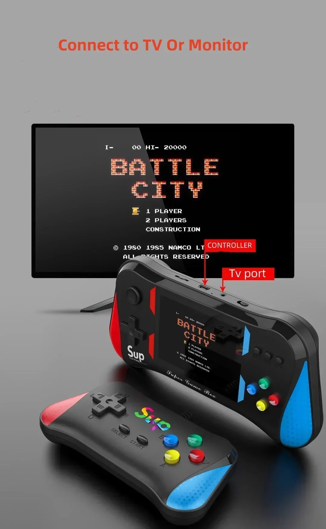 Consola de juegos para niños P - Retro Gaming Handheld reseña y precio
