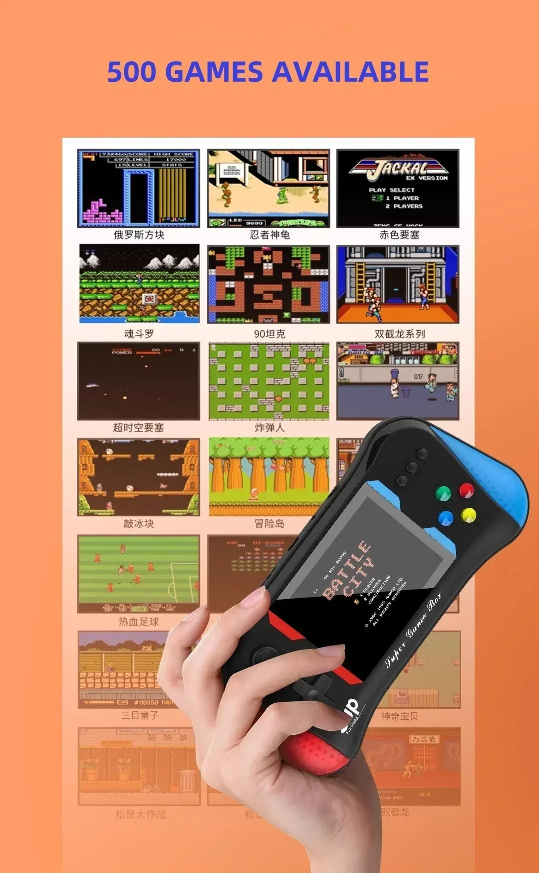 Consola de juegos para niños P - Retro Gaming Handheld reseña y precio