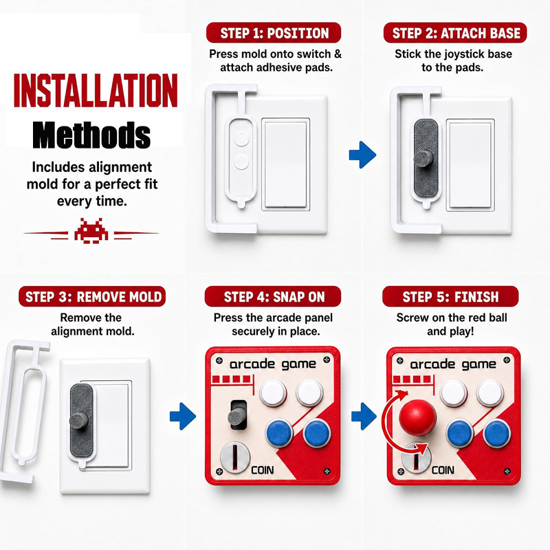 Cubierta de interruptor de luz - Retro Gaming Decor reseña y precio